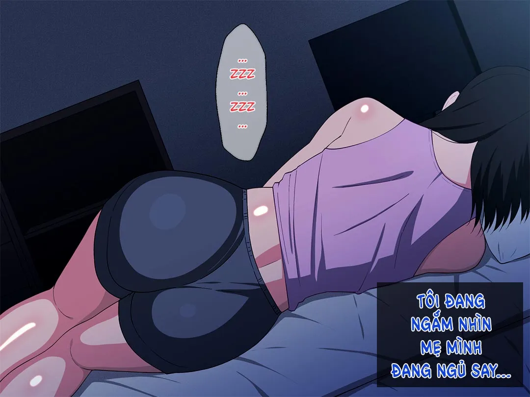 HentaiVN.net - Ảnh 15 - Khao khát người mẹ vú bự trong căn phòng nhỏ [Megane Kyonyuu Na Okaa-San To Yojouhan De Noukou Sex; Passionate Sex With A Busty Mother With Glasses In A Small Room] - Chap 1