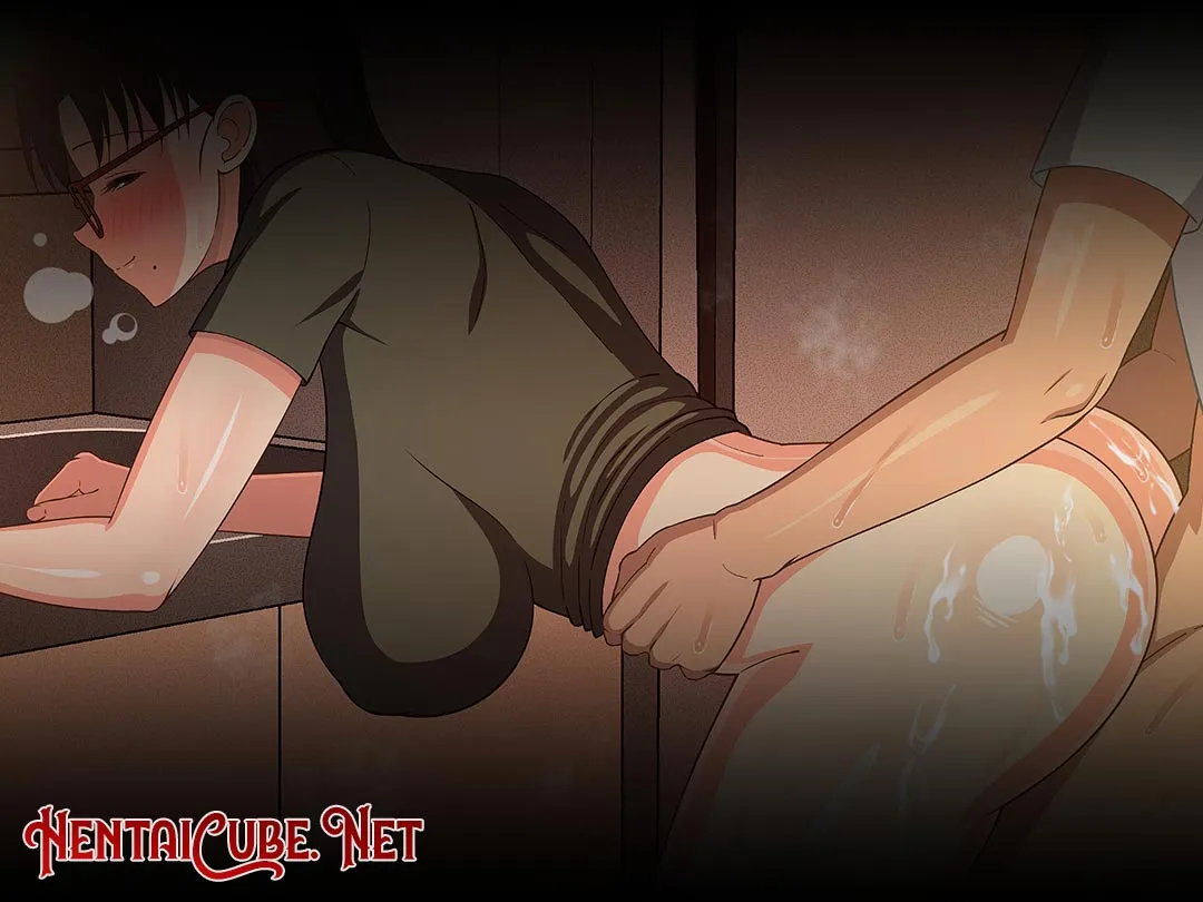 HentaiVN.net - Ảnh 24 - Khao khát người mẹ vú bự trong căn phòng nhỏ [Megane Kyonyuu Na Okaa-San To Yojouhan De Noukou Sex; Passionate Sex With A Busty Mother With Glasses In A Small Room] - Chap 3