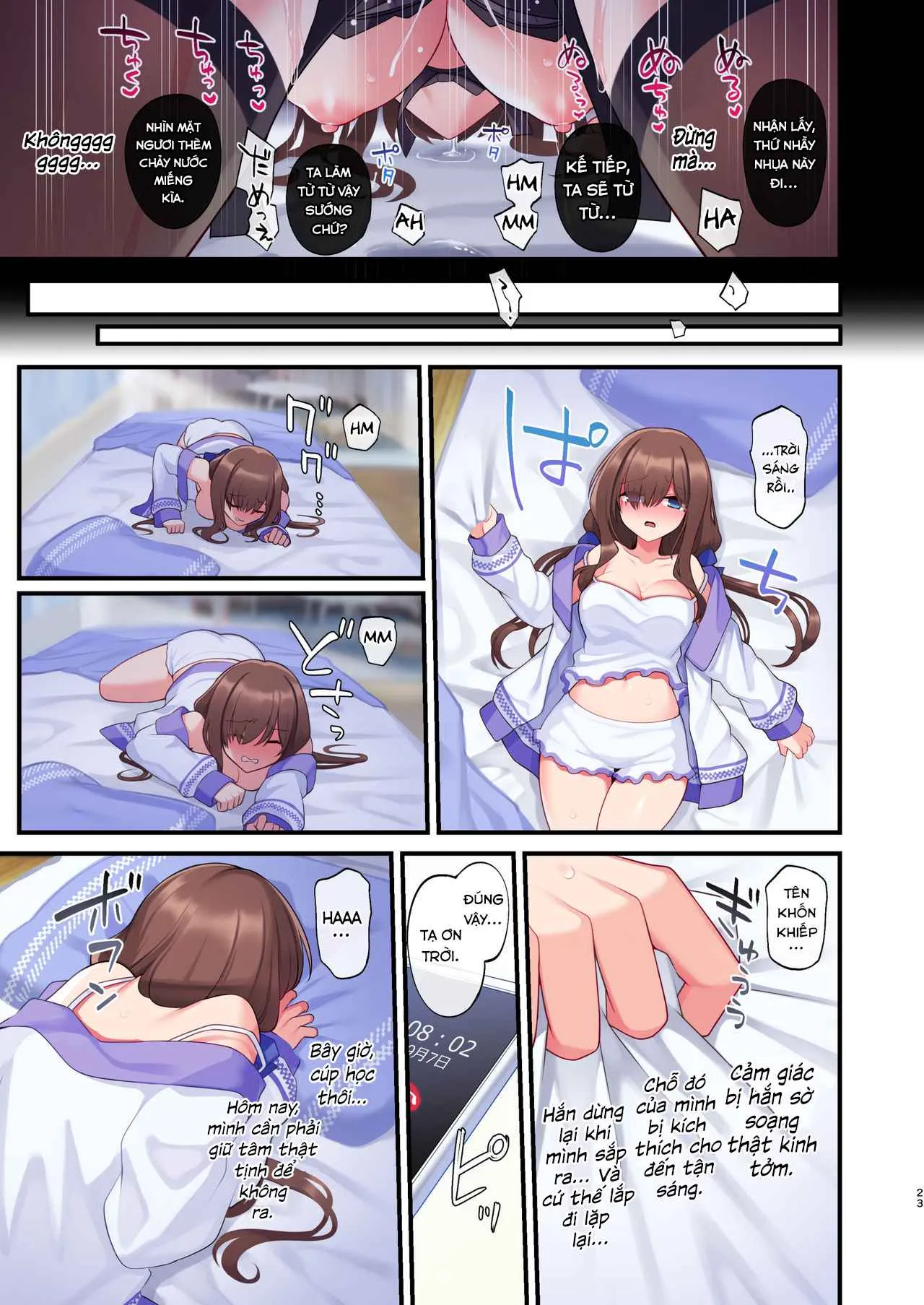 HentaiVN.net - Ảnh 21 - Làm bồn chứa tinh cho quỷ sex [The Incubus Plaything ~A Week of Edging Climax Restraint~ ; Inma-tachi No Yuugi Ittara Owari No Isshuukan] - Chap 1.1