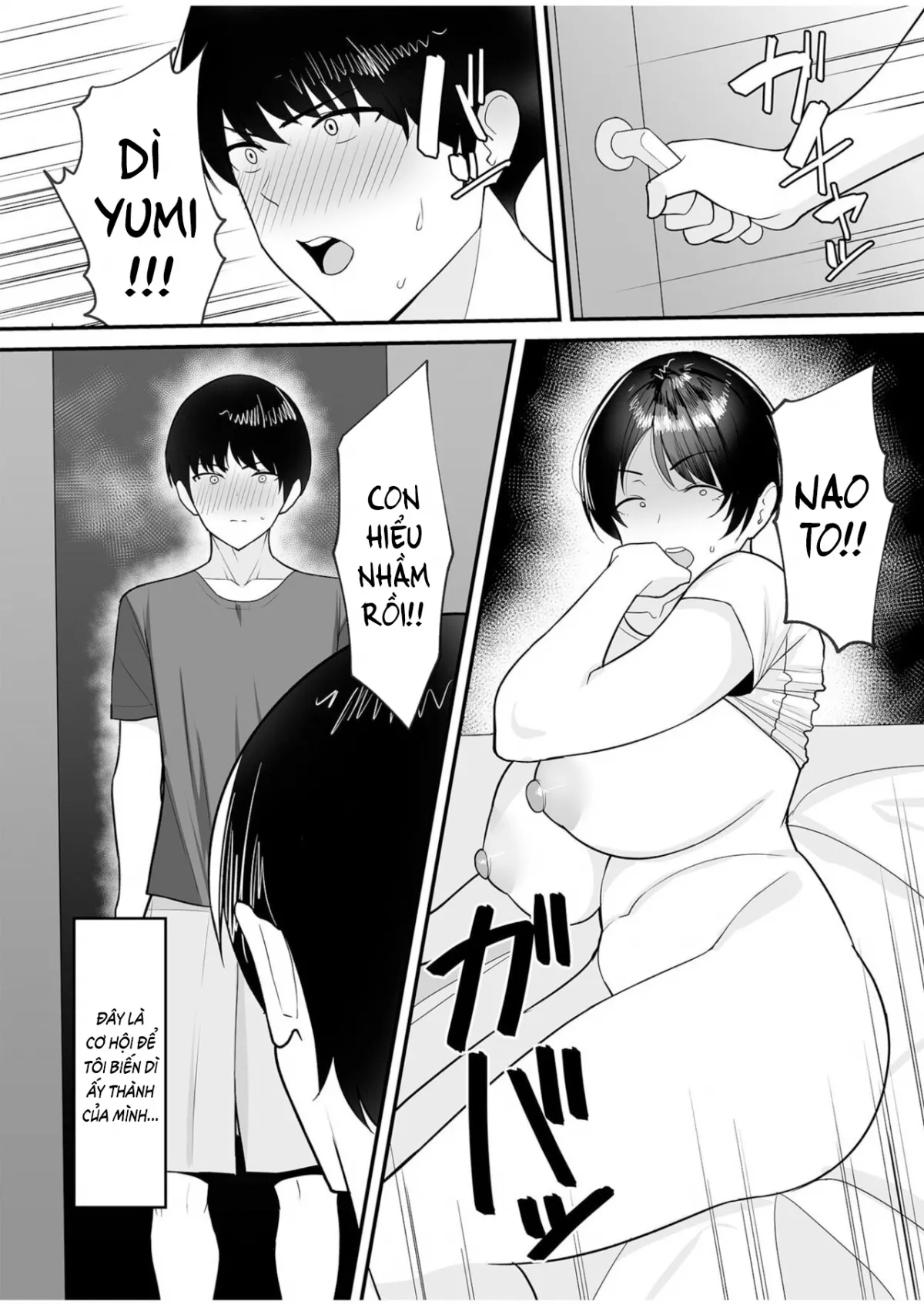 HentaiVN.net - Ảnh 11 - Gibo-san wa boku no mono [義母さんは僕のモノ] - Chap 1