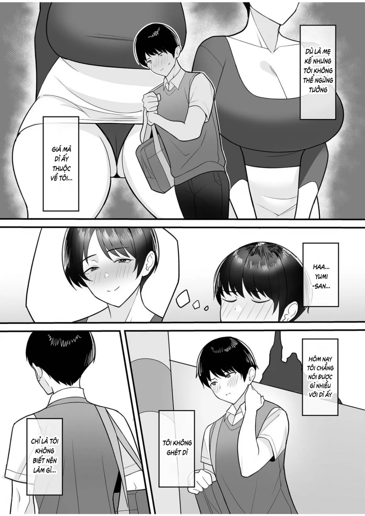 HentaiVN.net - Ảnh 5 - Gibo-san wa boku no mono [義母さんは僕のモノ] - Chap 1