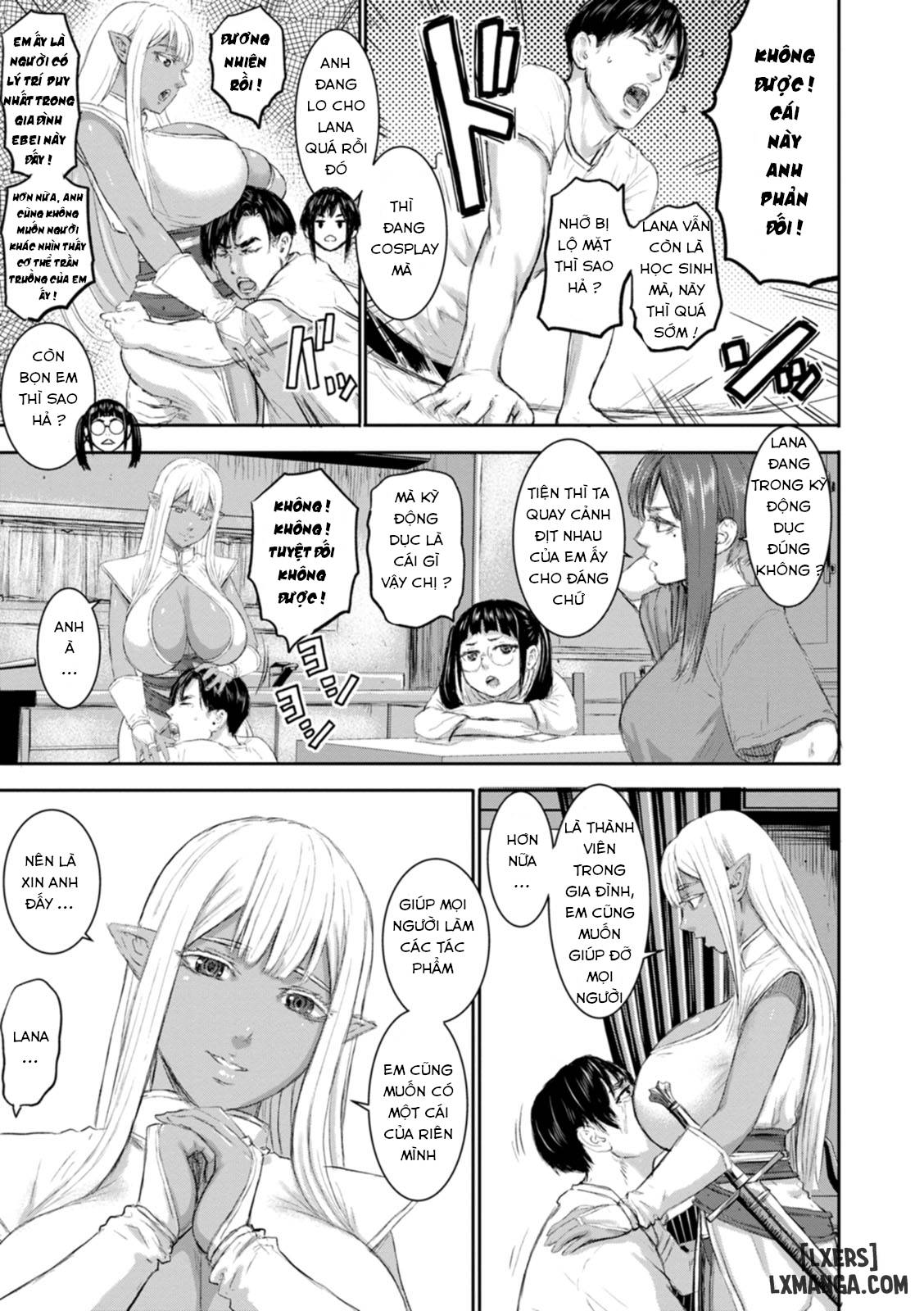 HentaiVN.net - Ảnh 9 - Gia đình AV - Chap 3