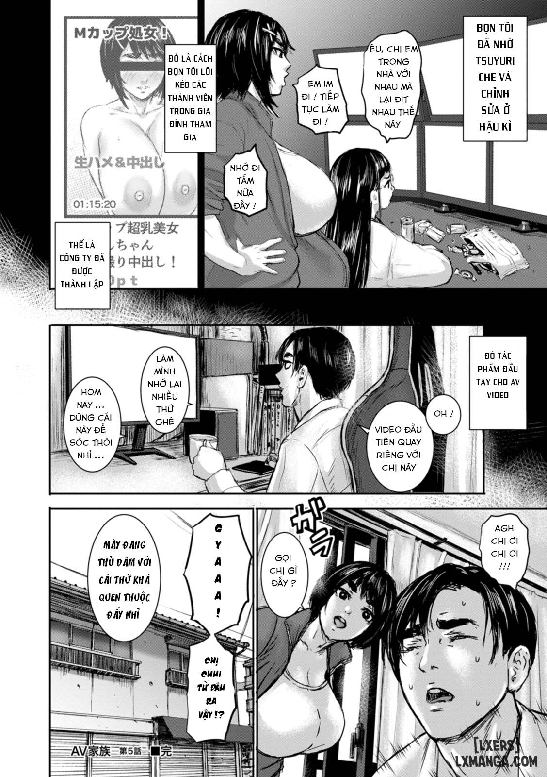 HentaiVN.net - Ảnh 20 - Gia đình AV - Chap 5