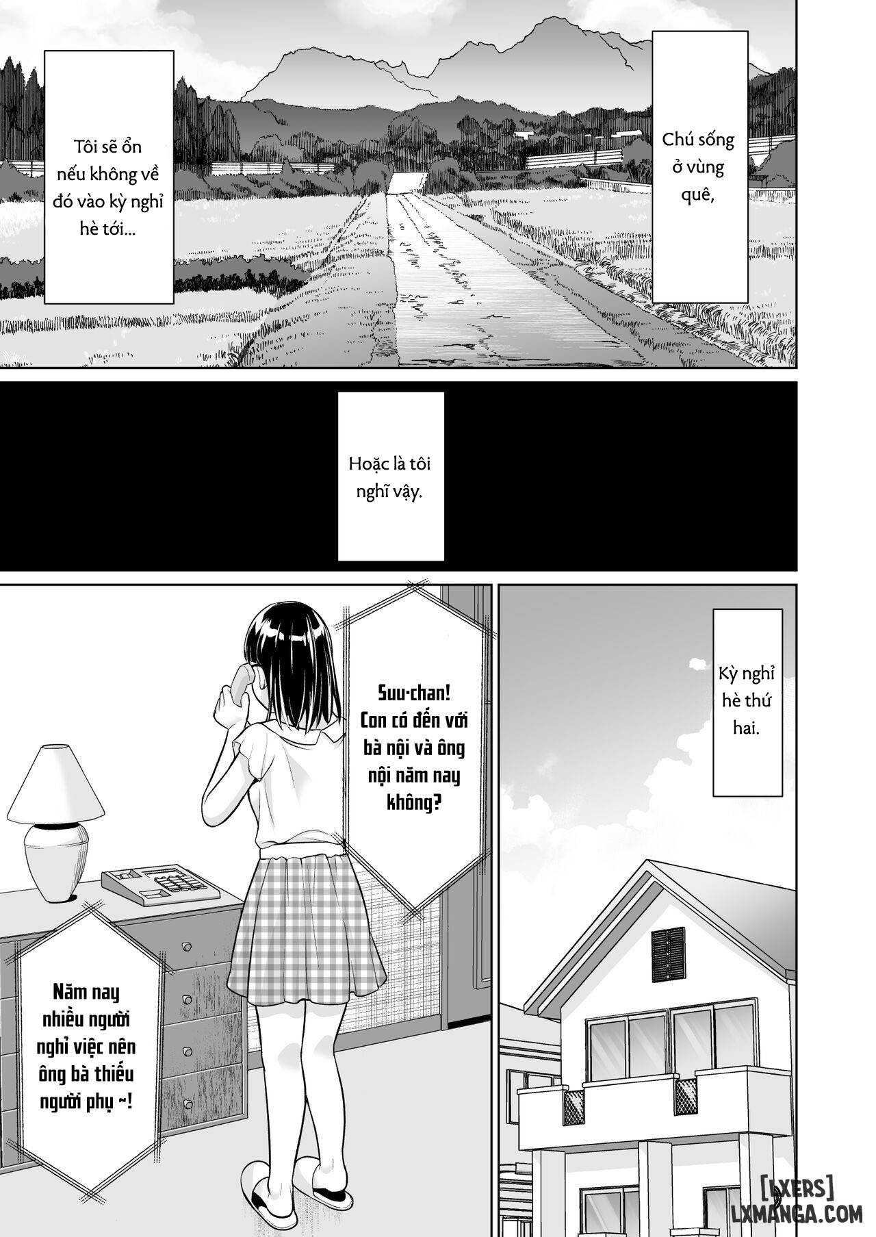 HentaiVN.net - Ảnh 39 - Iyada to Ienai Jimikei Shoujo to Inaka no Ojisan - Chapter 1