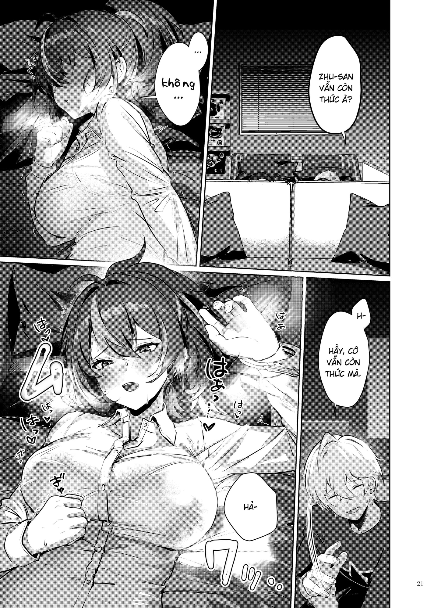HentaiVN.net - Ảnh 4 - Tuyển tập sếch 3Z nhẹ nhàng tình cảm, gọi là ‘ZenEro’ - Zhu Yuan, Caesar, Belle, Nicole