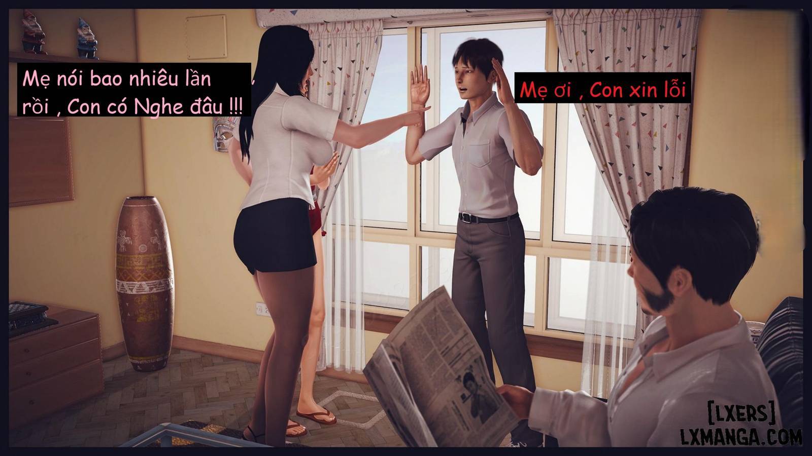 HentaiVN.net - Ảnh 12 - ĐI THI CÙNG MẸ - Chương 1