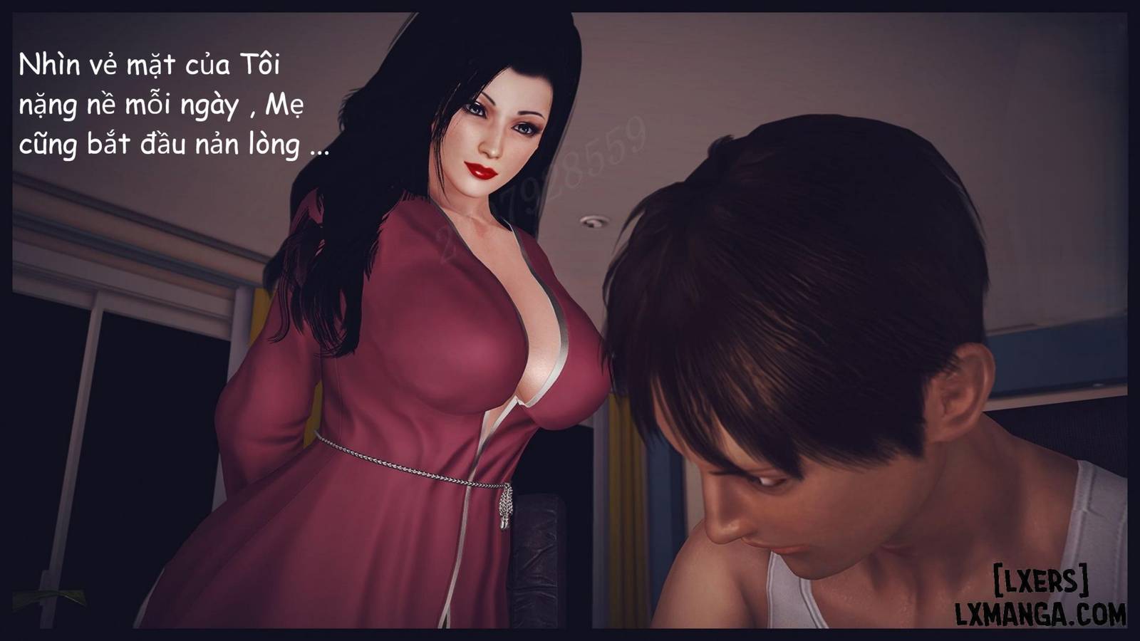 HentaiVN.net - Ảnh 18 - ĐI THI CÙNG MẸ - Chương 1