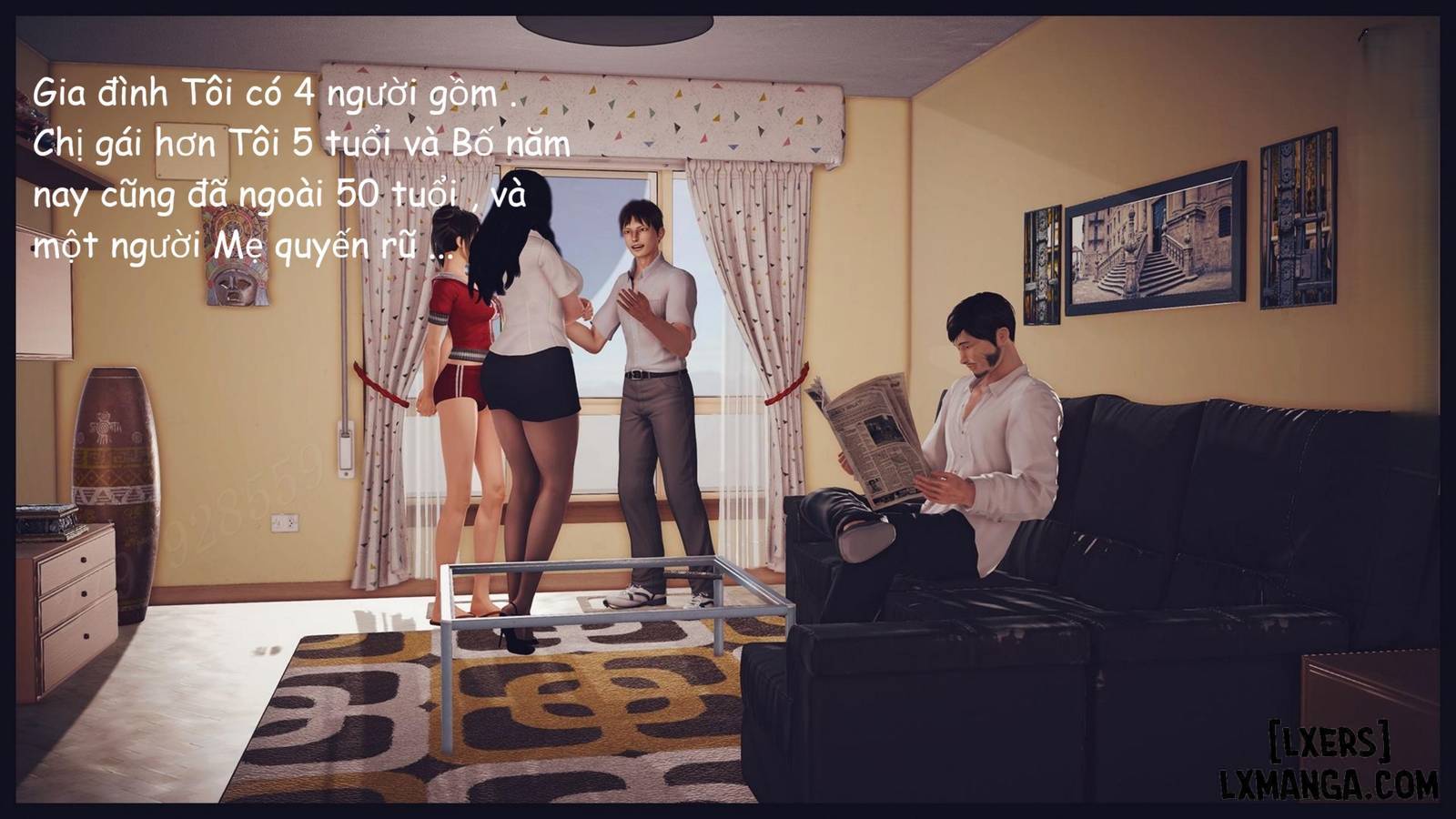 HentaiVN.net - Ảnh 7 - ĐI THI CÙNG MẸ - Chương 1