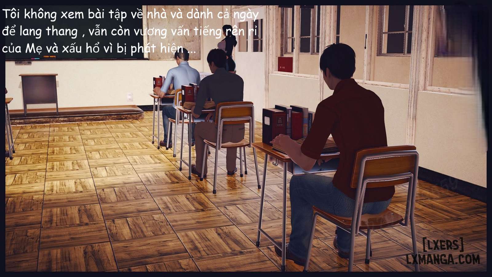 HentaiVN.net - Ảnh 3 - ĐI THI CÙNG MẸ - Chương 1.3