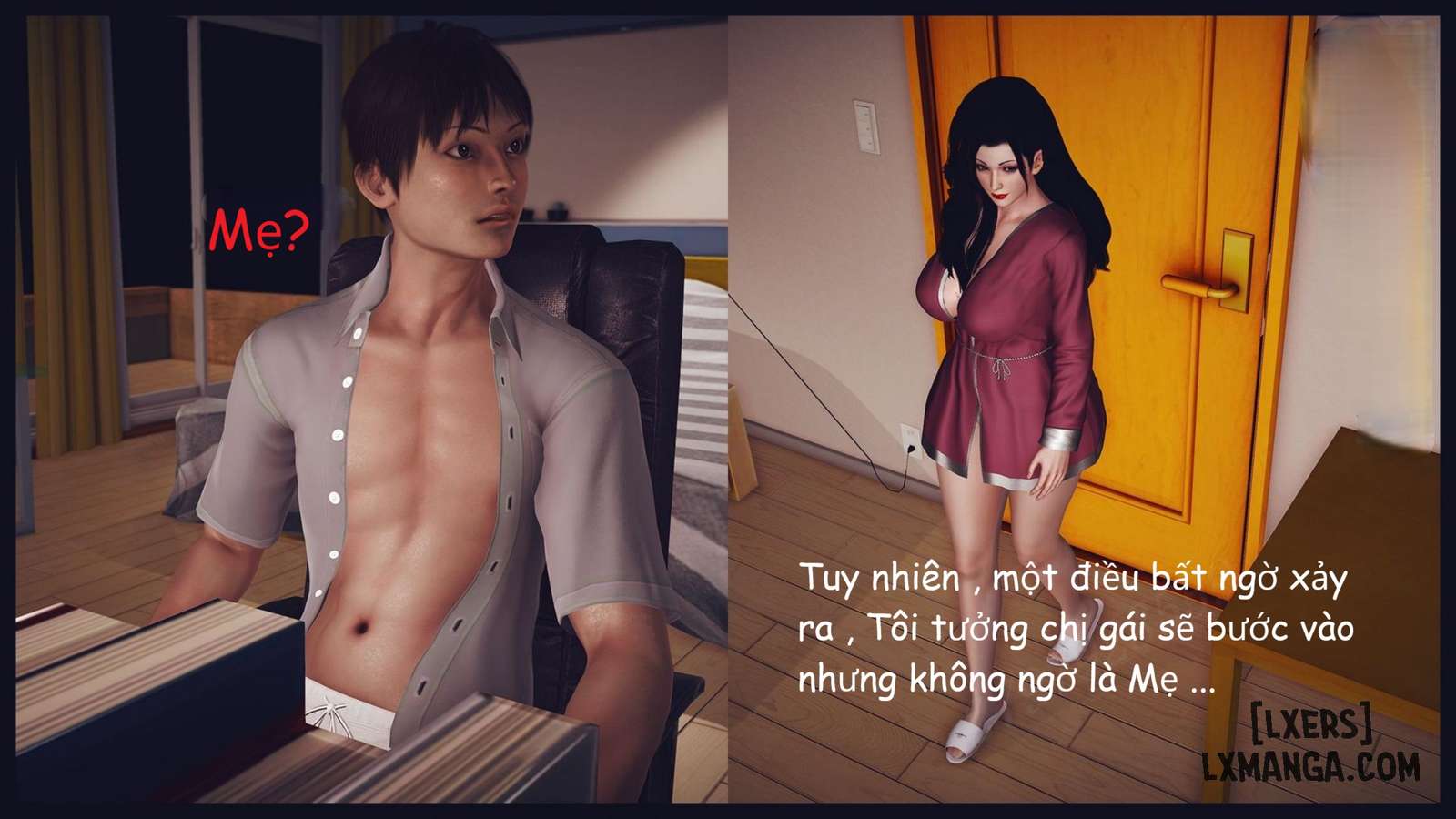 HentaiVN.net - Ảnh 6 - ĐI THI CÙNG MẸ - Chương 1.3