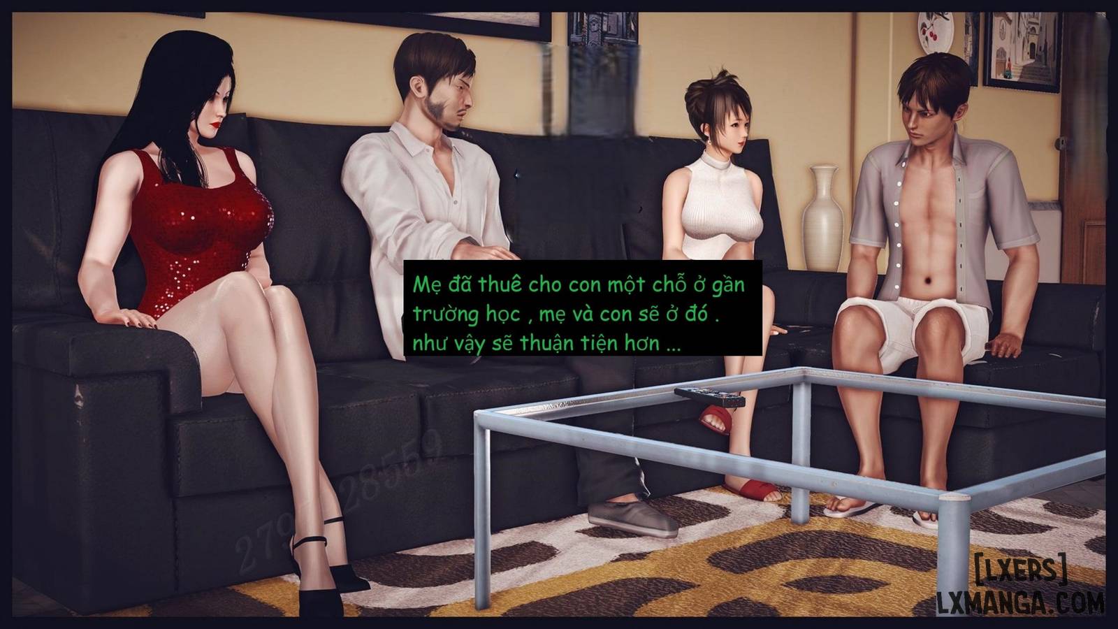 HentaiVN.net - Ảnh 17 - ĐI THI CÙNG MẸ - Chương 2.1