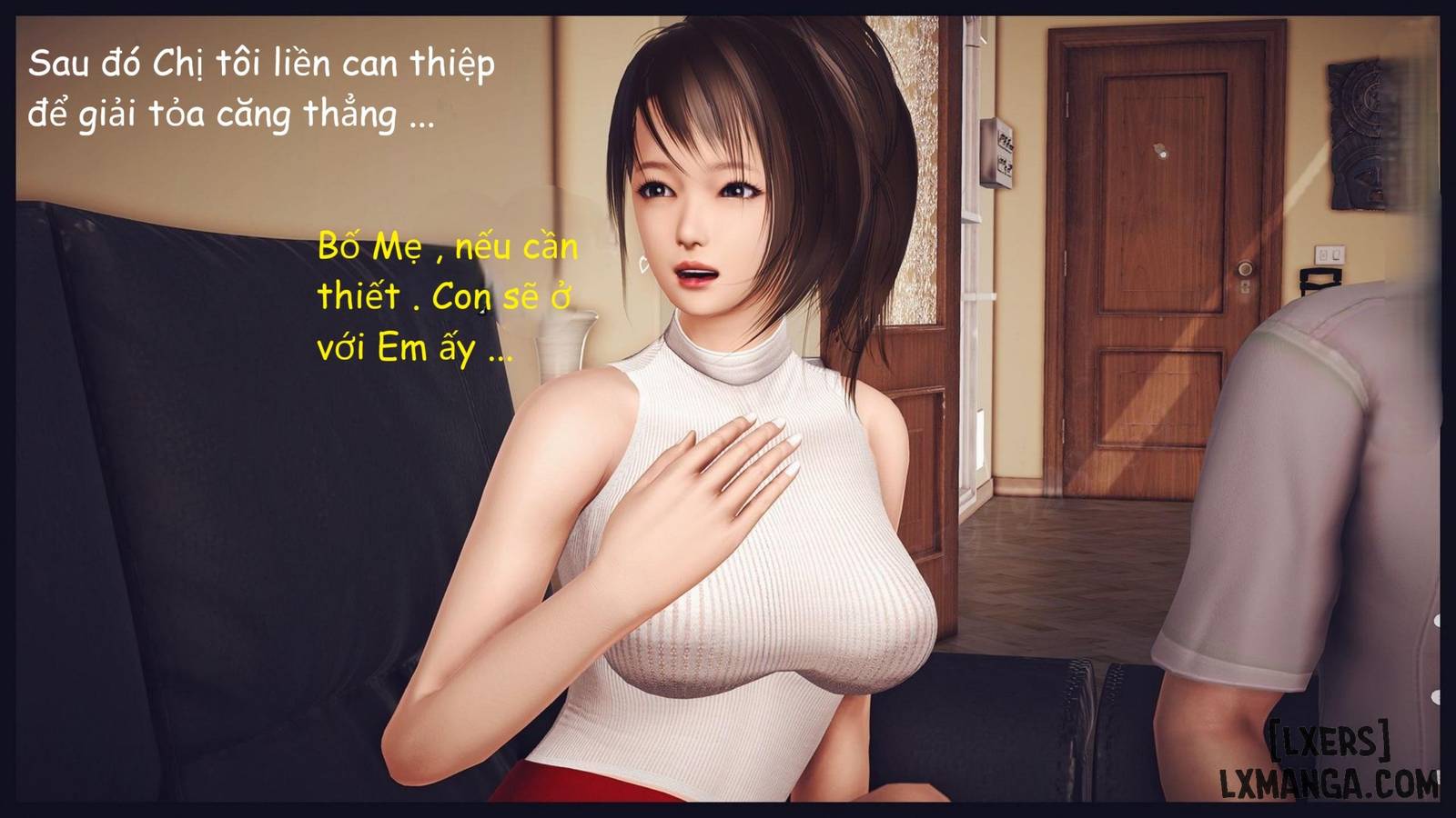 HentaiVN.net - Ảnh 20 - ĐI THI CÙNG MẸ - Chương 2.1