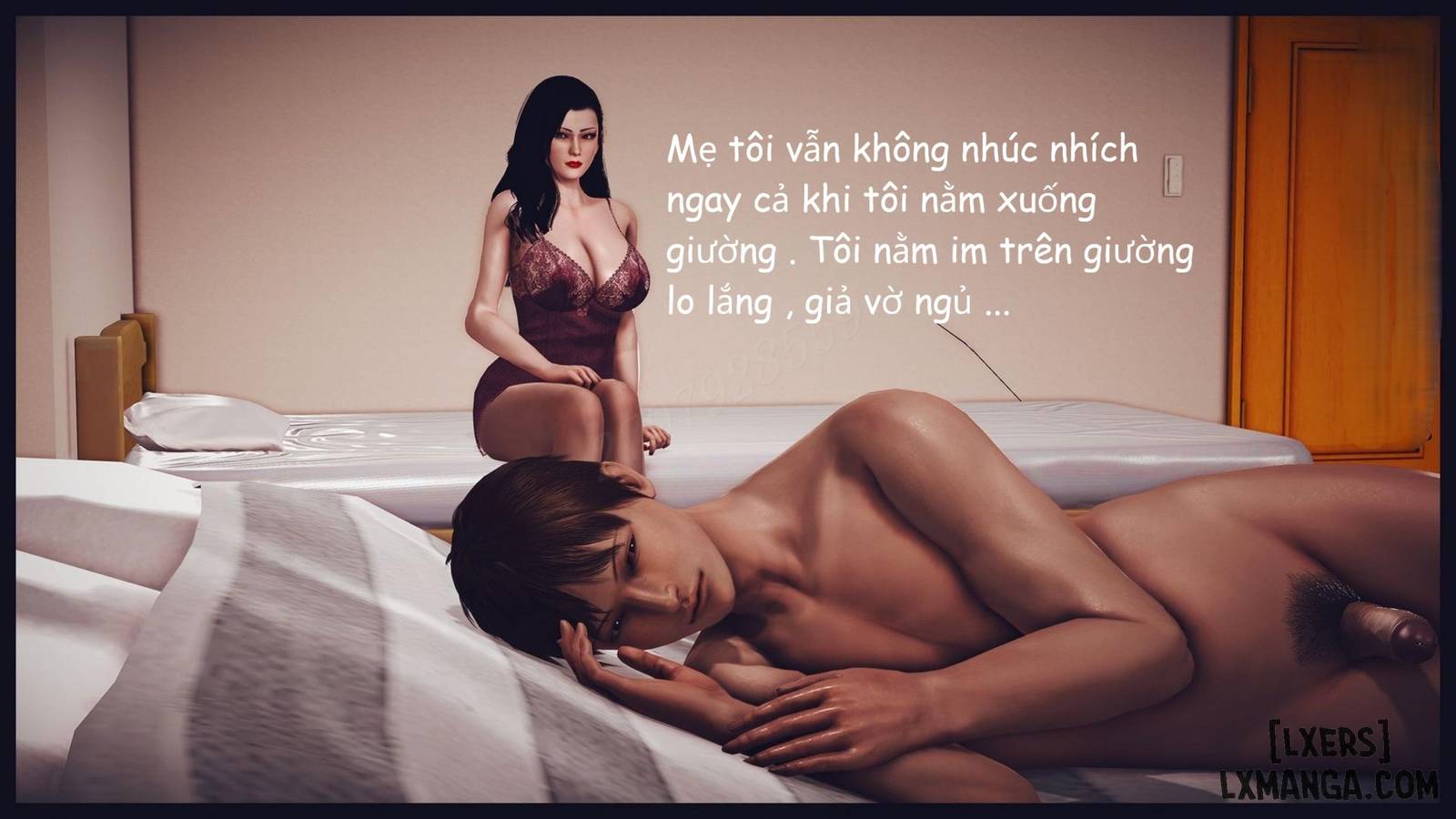 HentaiVN.net - Ảnh 9 - ĐI THI CÙNG MẸ - Chương 2.1
