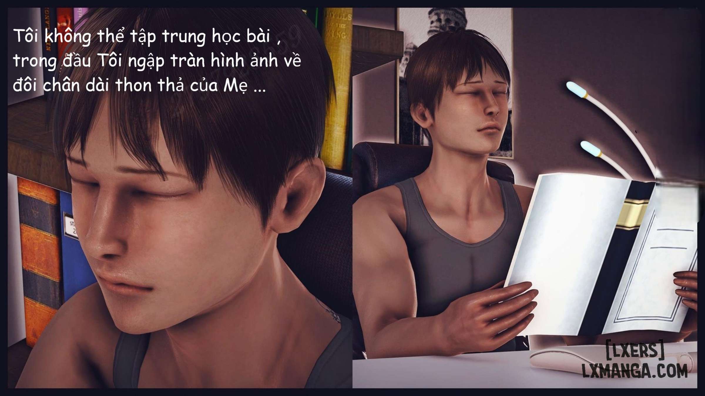 HentaiVN.net - Ảnh 10 - ĐI THI CÙNG MẸ - Chương 2.2