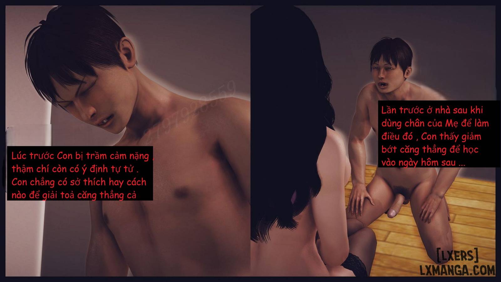 HentaiVN.net - Ảnh 27 - ĐI THI CÙNG MẸ - Chương 2.4