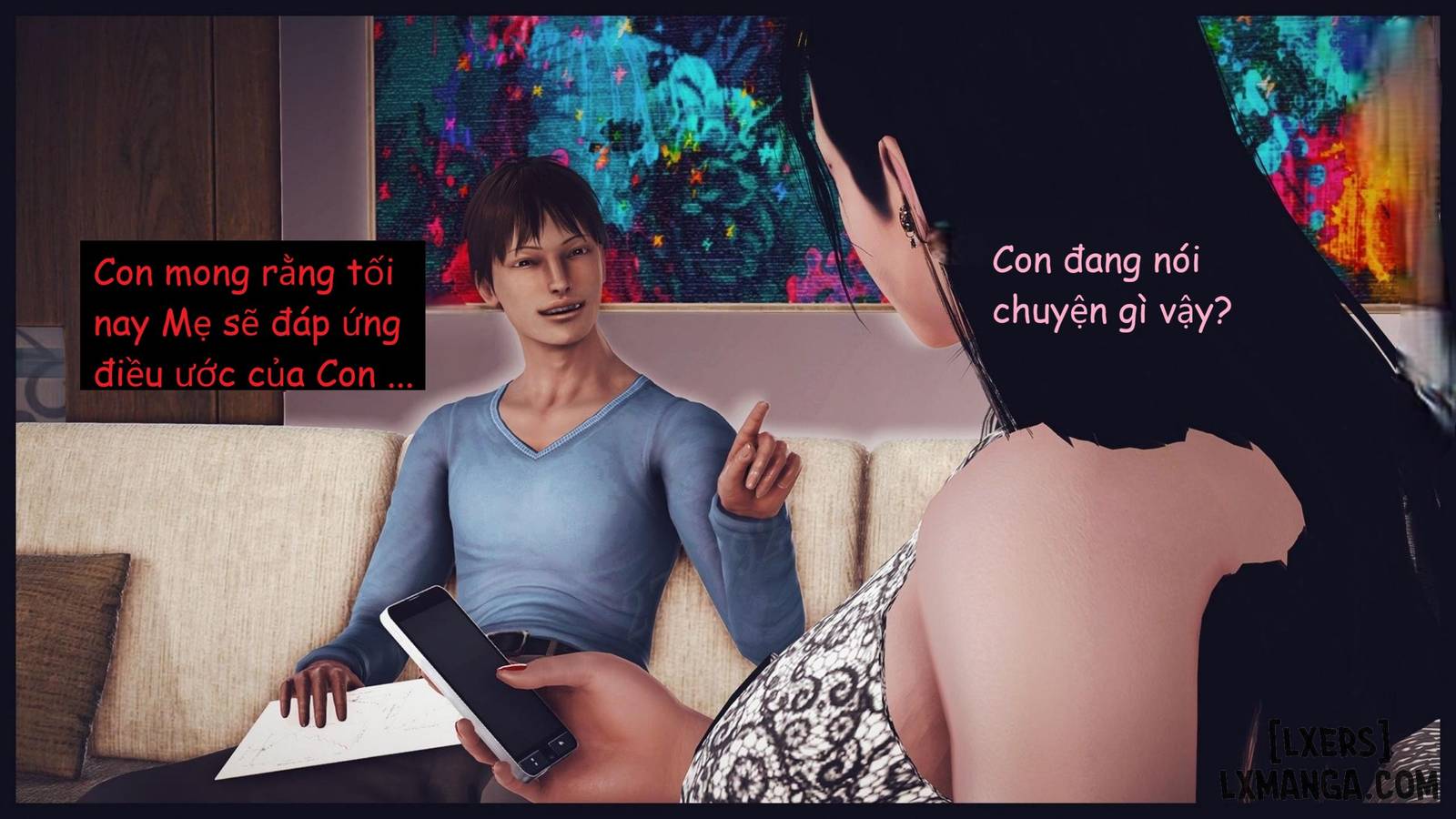 HentaiVN.net - Ảnh 19 - ĐI THI CÙNG MẸ - Chương 3.1