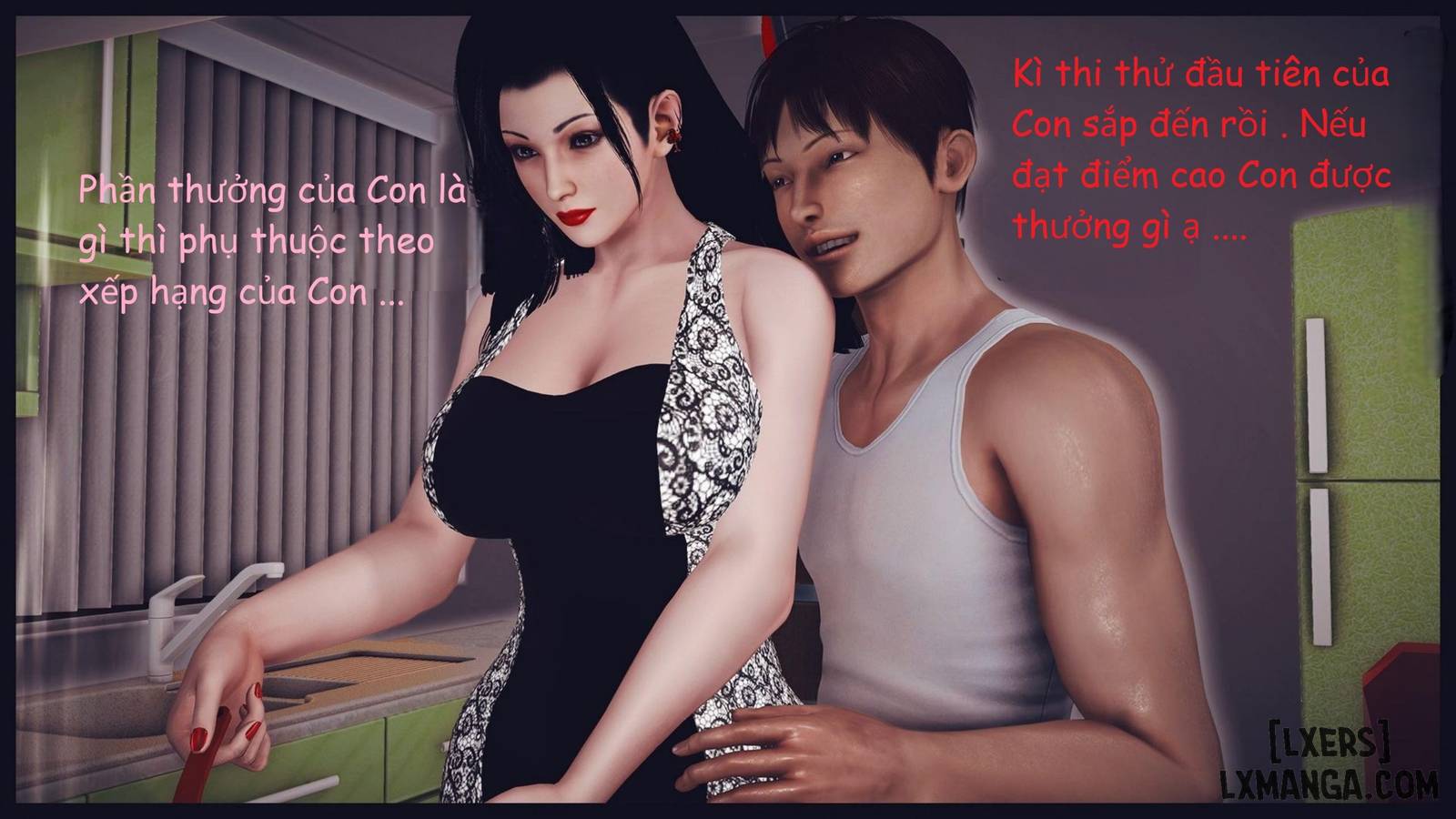 HentaiVN.net - Ảnh 9 - ĐI THI CÙNG MẸ - Chương 3.1
