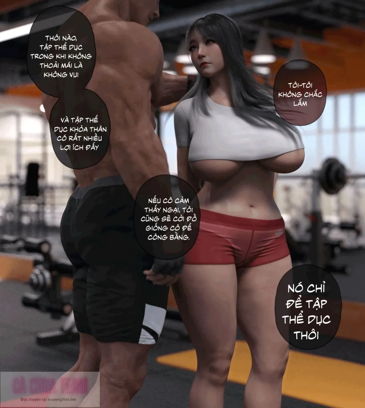 HentaiVN.net - Ảnh 10 - Bài Tập Khoả Thân [Nude Exercise] - Chap 1