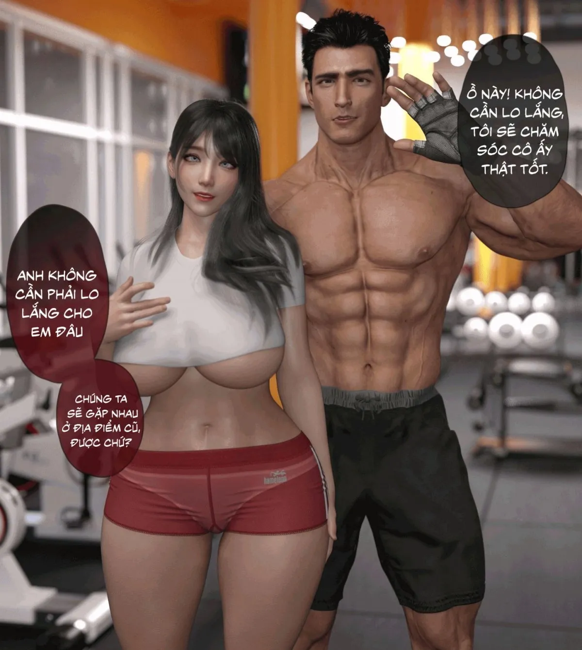 HentaiVN.net - Ảnh 4 - Bài Tập Khoả Thân [Nude Exercise] - Chap 1