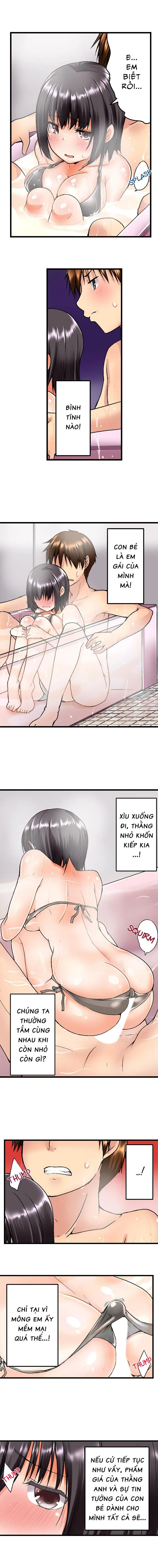 HentaiVN.net - Ảnh 3 - Overflow [Anh trai trượt vào tôi trong nhà tắm] - Chap 2