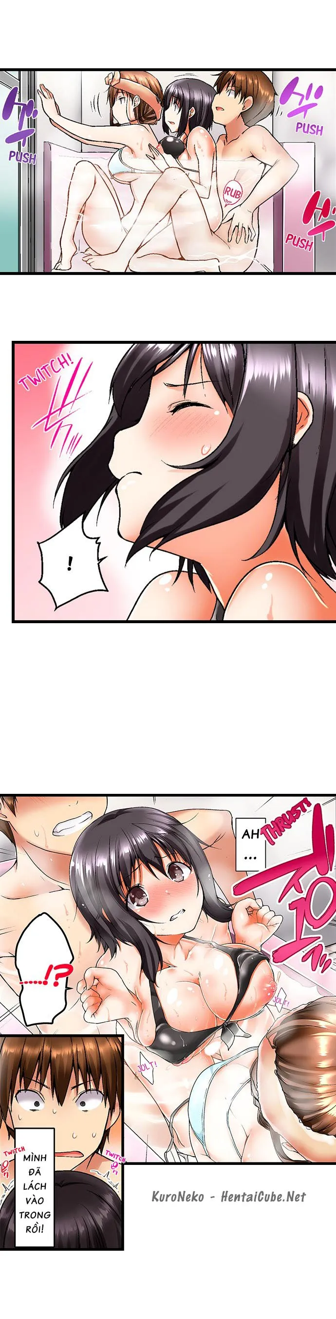 HentaiVN.net - Ảnh 7 - Overflow [Anh trai trượt vào tôi trong nhà tắm] - Chap 2
