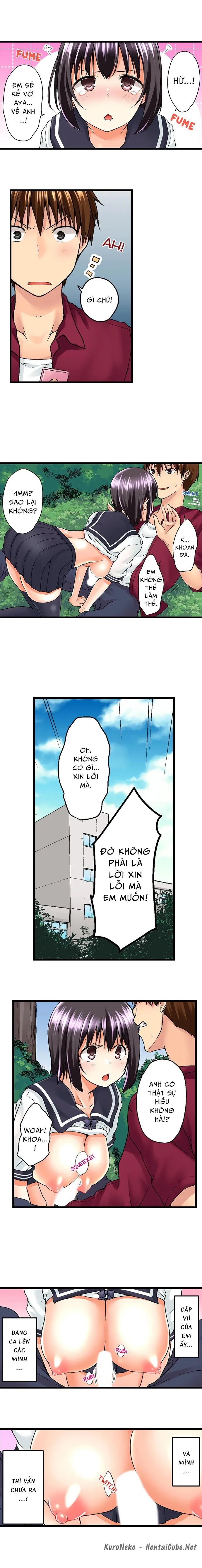 HentaiVN.net - Ảnh 3 - Overflow [Anh trai trượt vào tôi trong nhà tắm] - Chap 7