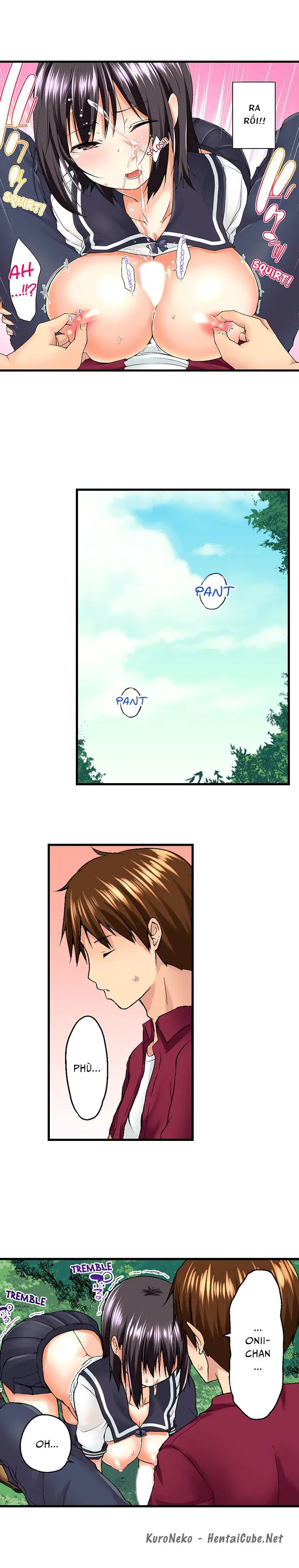 HentaiVN.net - Ảnh 5 - Overflow [Anh trai trượt vào tôi trong nhà tắm] - Chap 7