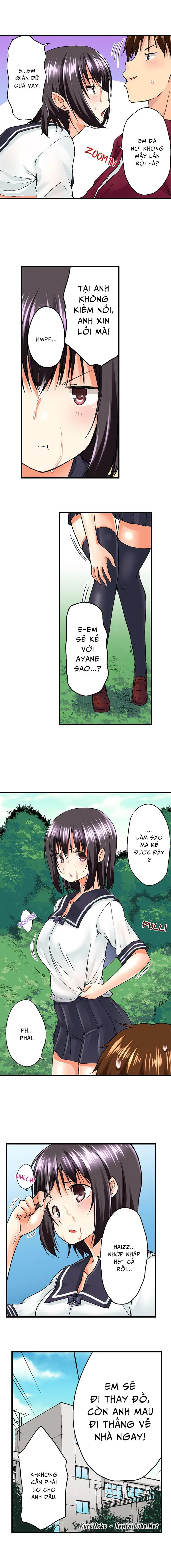 HentaiVN.net - Ảnh 6 - Overflow [Anh trai trượt vào tôi trong nhà tắm] - Chap 7