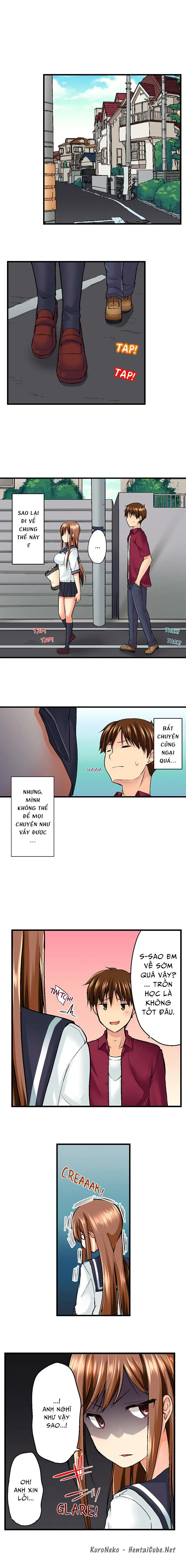HentaiVN.net - Ảnh 8 - Overflow [Anh trai trượt vào tôi trong nhà tắm] - Chap 7