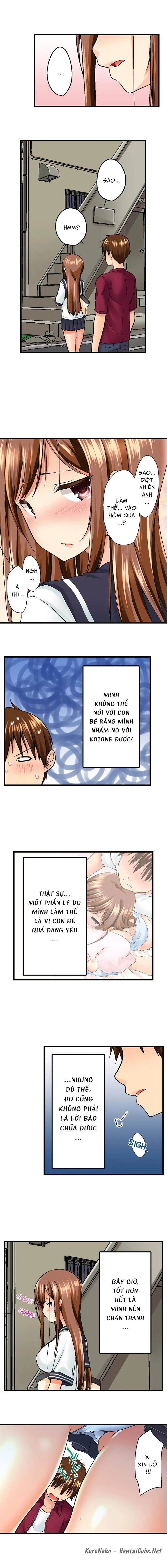 HentaiVN.net - Ảnh 9 - Overflow [Anh trai trượt vào tôi trong nhà tắm] - Chap 7