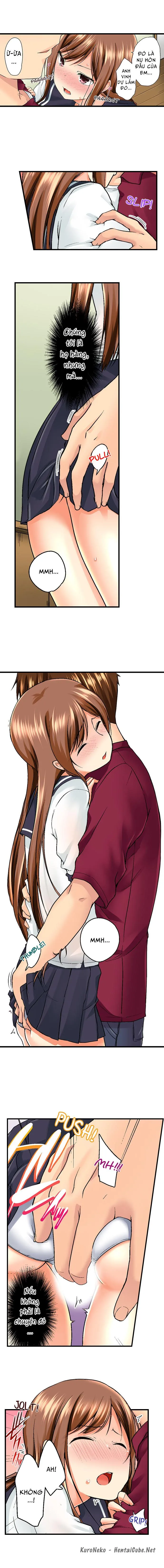 HentaiVN.net - Ảnh 6 - Overflow [Anh trai trượt vào tôi trong nhà tắm] - Chap 8