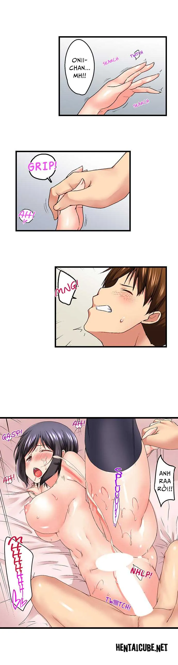 HentaiVN.net - Ảnh 6 - Overflow [Anh trai trượt vào tôi trong nhà tắm] - Chap 12