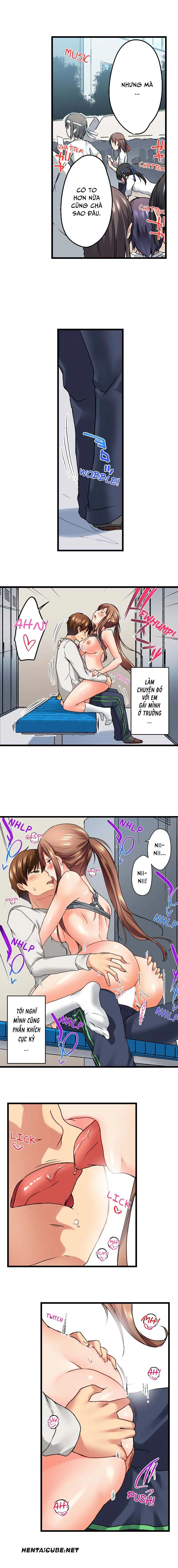 HentaiVN.net - Ảnh 4 - Overflow [Anh trai trượt vào tôi trong nhà tắm] - Chap 15