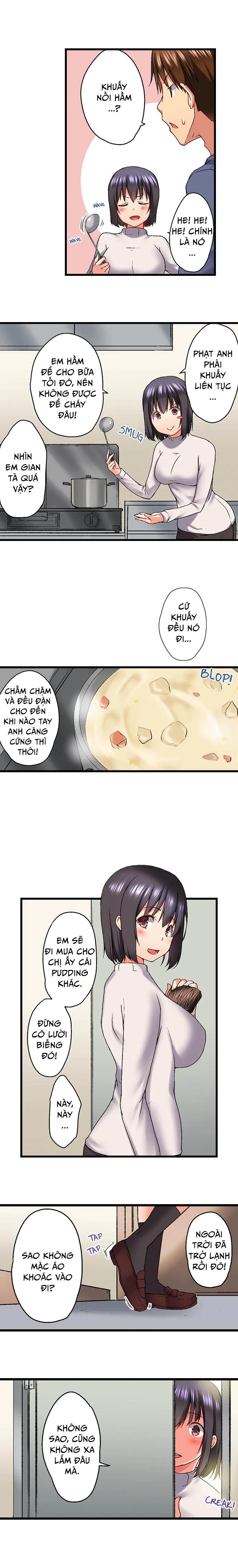 HentaiVN.net - Ảnh 3 - Overflow [Anh trai trượt vào tôi trong nhà tắm] - Chap 19
