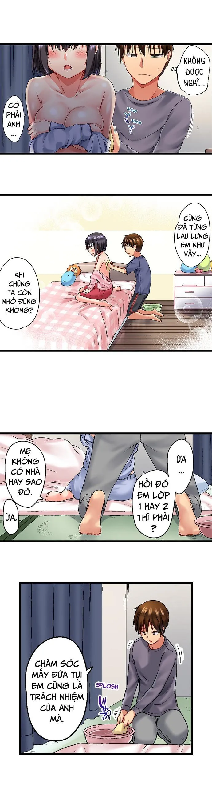 HentaiVN.net - Ảnh 5 - Overflow [Anh trai trượt vào tôi trong nhà tắm] - Chap 22