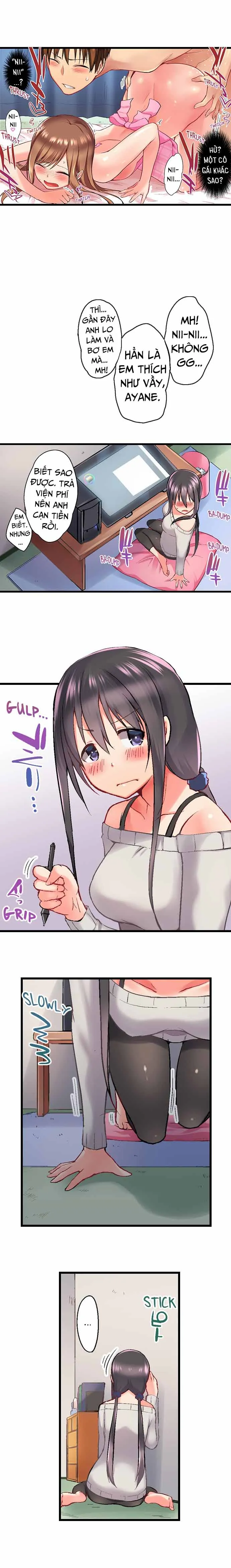 HentaiVN.net - Ảnh 6 - Overflow [Anh trai trượt vào tôi trong nhà tắm] - Chap 28