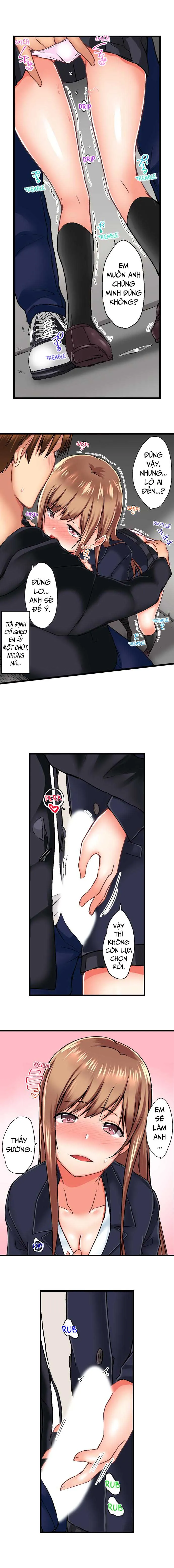 HentaiVN.net - Ảnh 7 - Overflow [Anh trai trượt vào tôi trong nhà tắm] - Chap 35