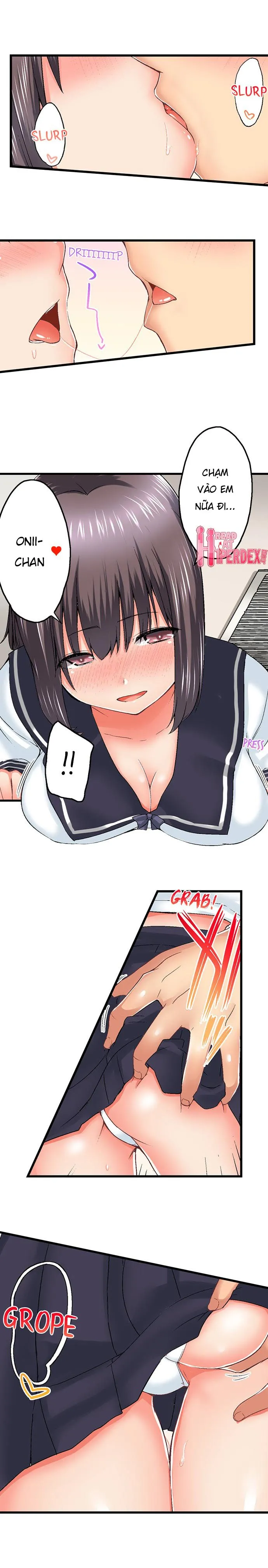 HentaiVN.net - Ảnh 9 - Overflow [Anh trai trượt vào tôi trong nhà tắm] - Chap 44
