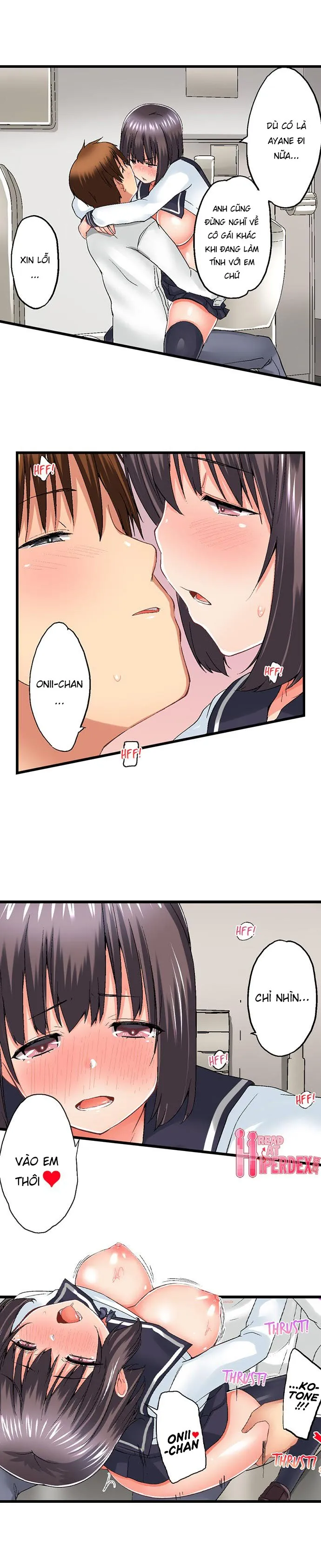 HentaiVN.net - Ảnh 8 - Overflow [Anh trai trượt vào tôi trong nhà tắm] - Chap 45