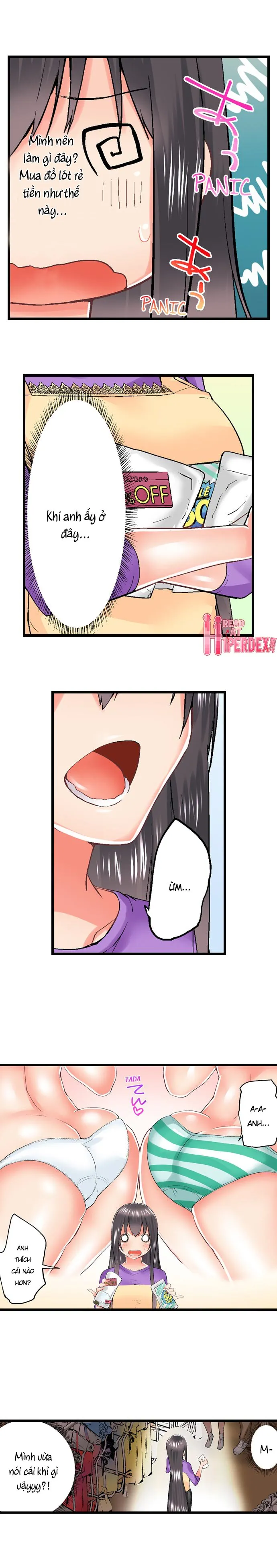 HentaiVN.net - Ảnh 10 - Overflow [Anh trai trượt vào tôi trong nhà tắm] - Chap 52