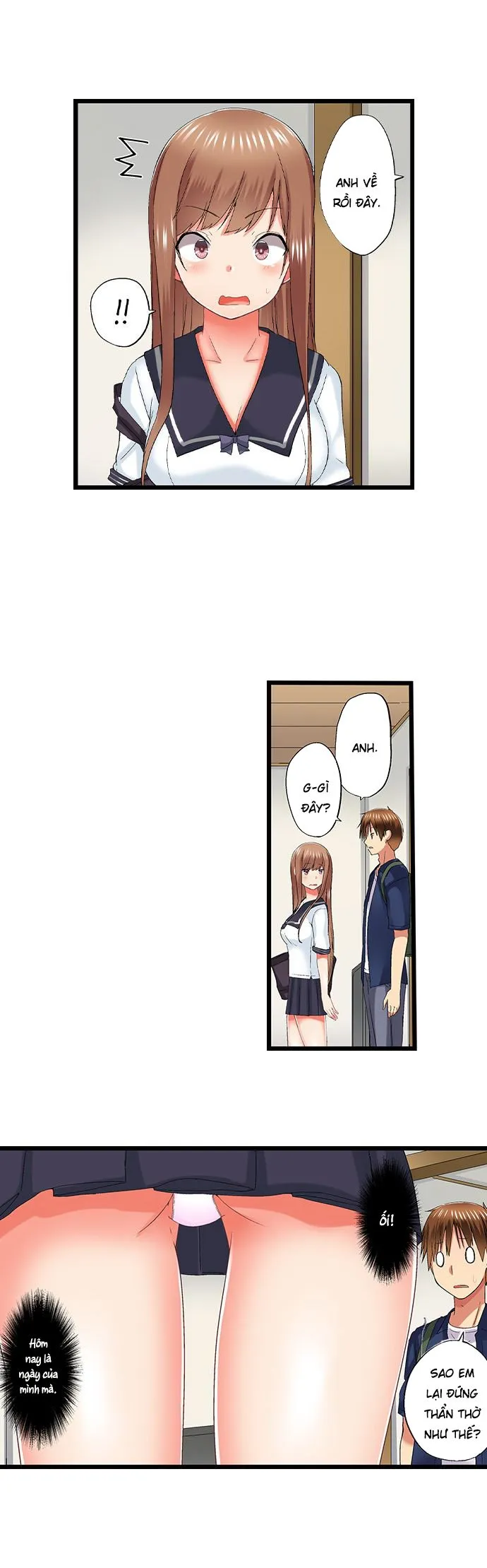 HentaiVN.net - Ảnh 7 - Overflow [Anh trai trượt vào tôi trong nhà tắm] - Chap 79