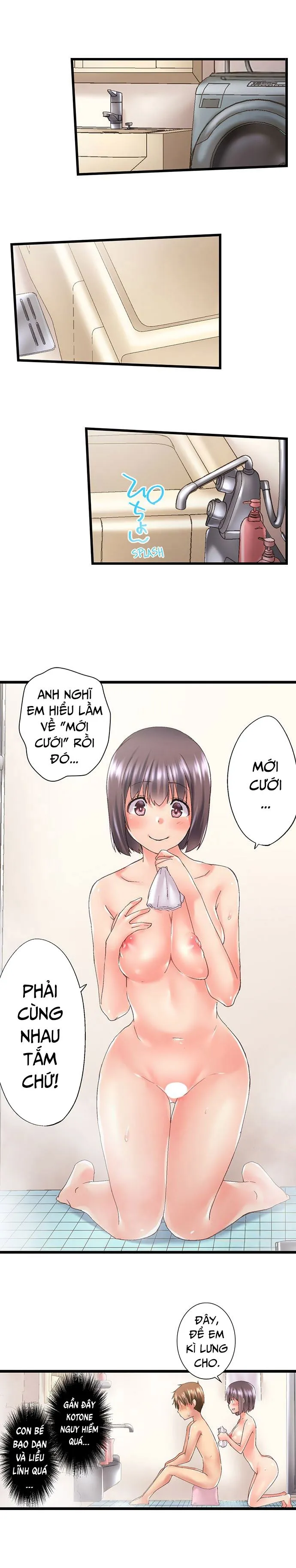 HentaiVN.net - Ảnh 7 - Overflow [Anh trai trượt vào tôi trong nhà tắm] - Chap 83
