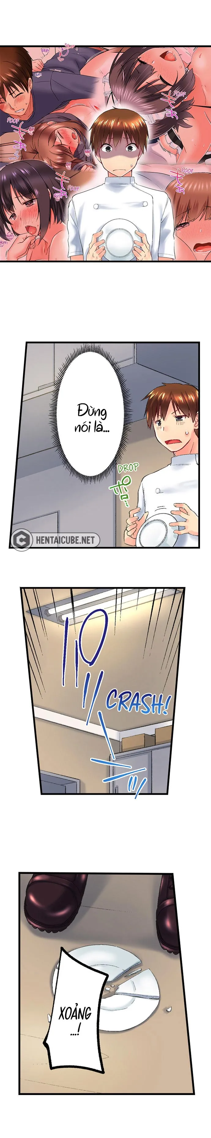 HentaiVN.net - Ảnh 4 - Overflow [Anh trai trượt vào tôi trong nhà tắm] - Chap 100