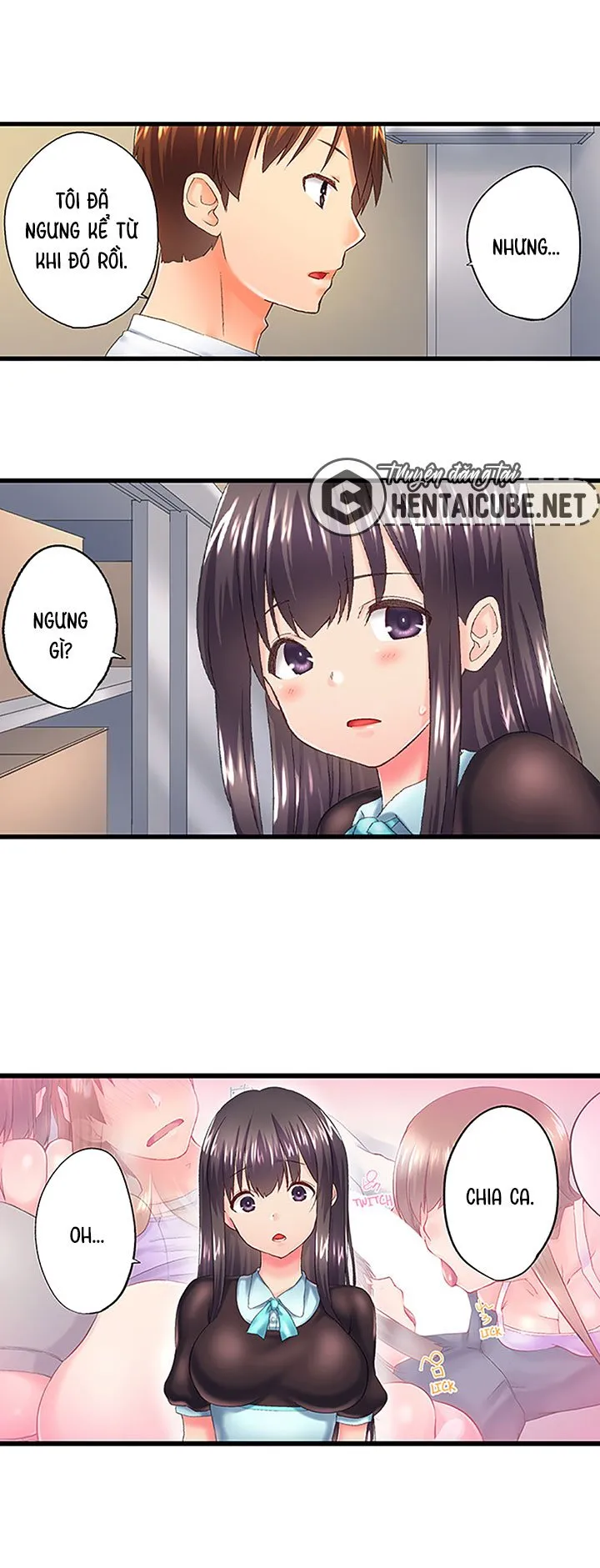 HentaiVN.net - Ảnh 4 - Overflow [Anh trai trượt vào tôi trong nhà tắm] - Chap 112