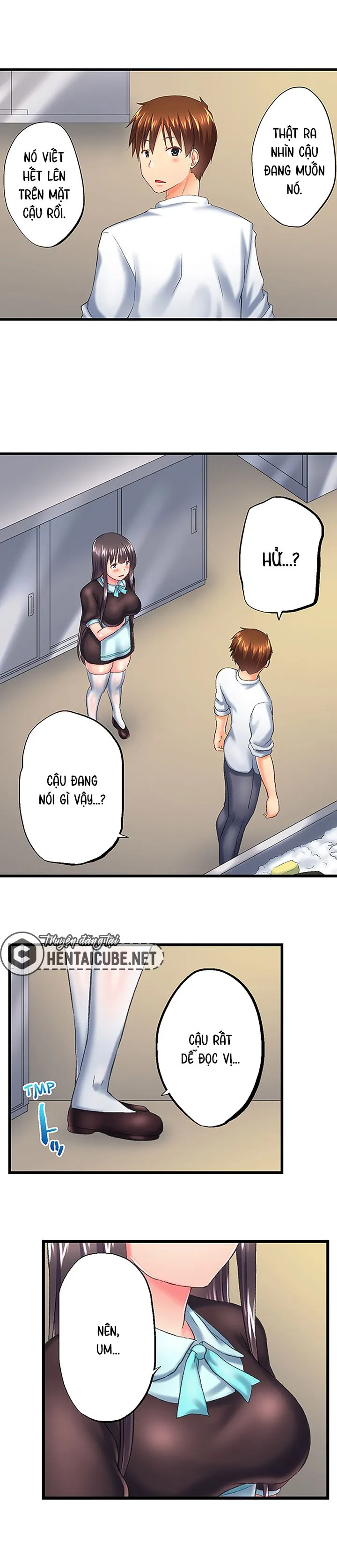 HentaiVN.net - Ảnh 7 - Overflow [Anh trai trượt vào tôi trong nhà tắm] - Chap 112