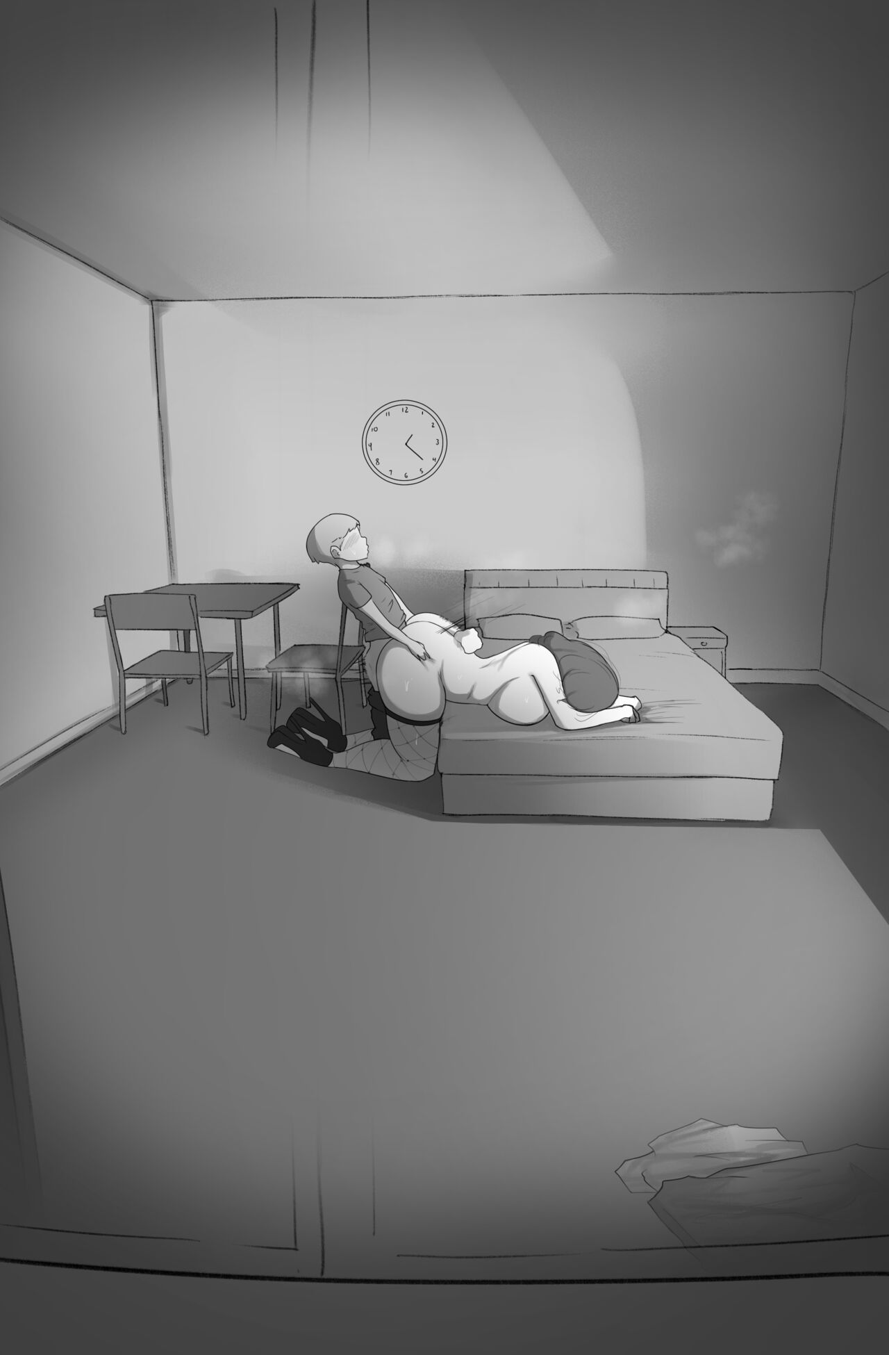 HentaiVN.net - Ảnh 8 - Lúc ở nhà mẹ cũng là cô giáo - Chap 1