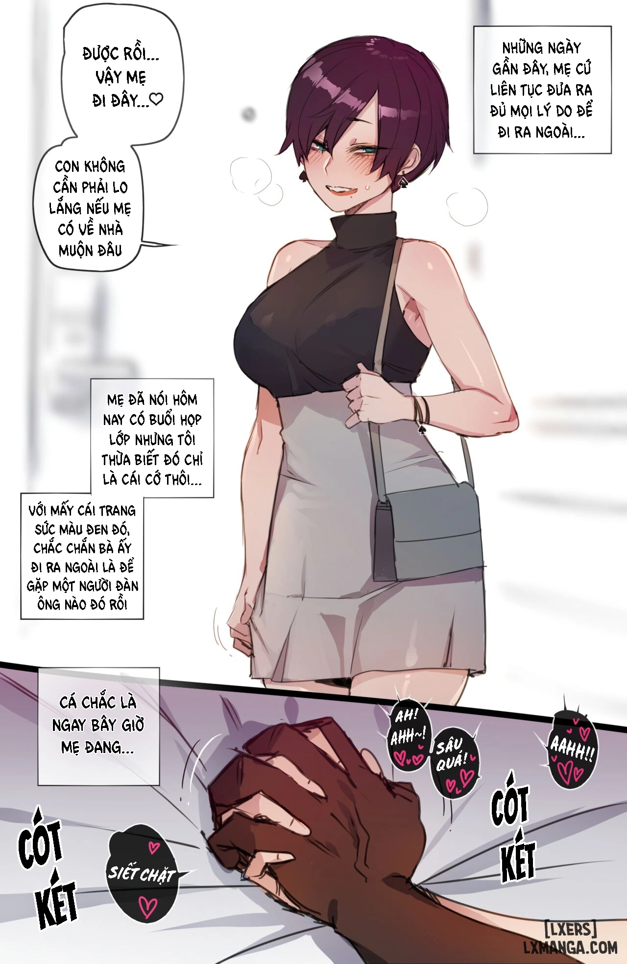 HentaiVN.net - Ảnh 3 - BBC Slutty Mother - Chap 1