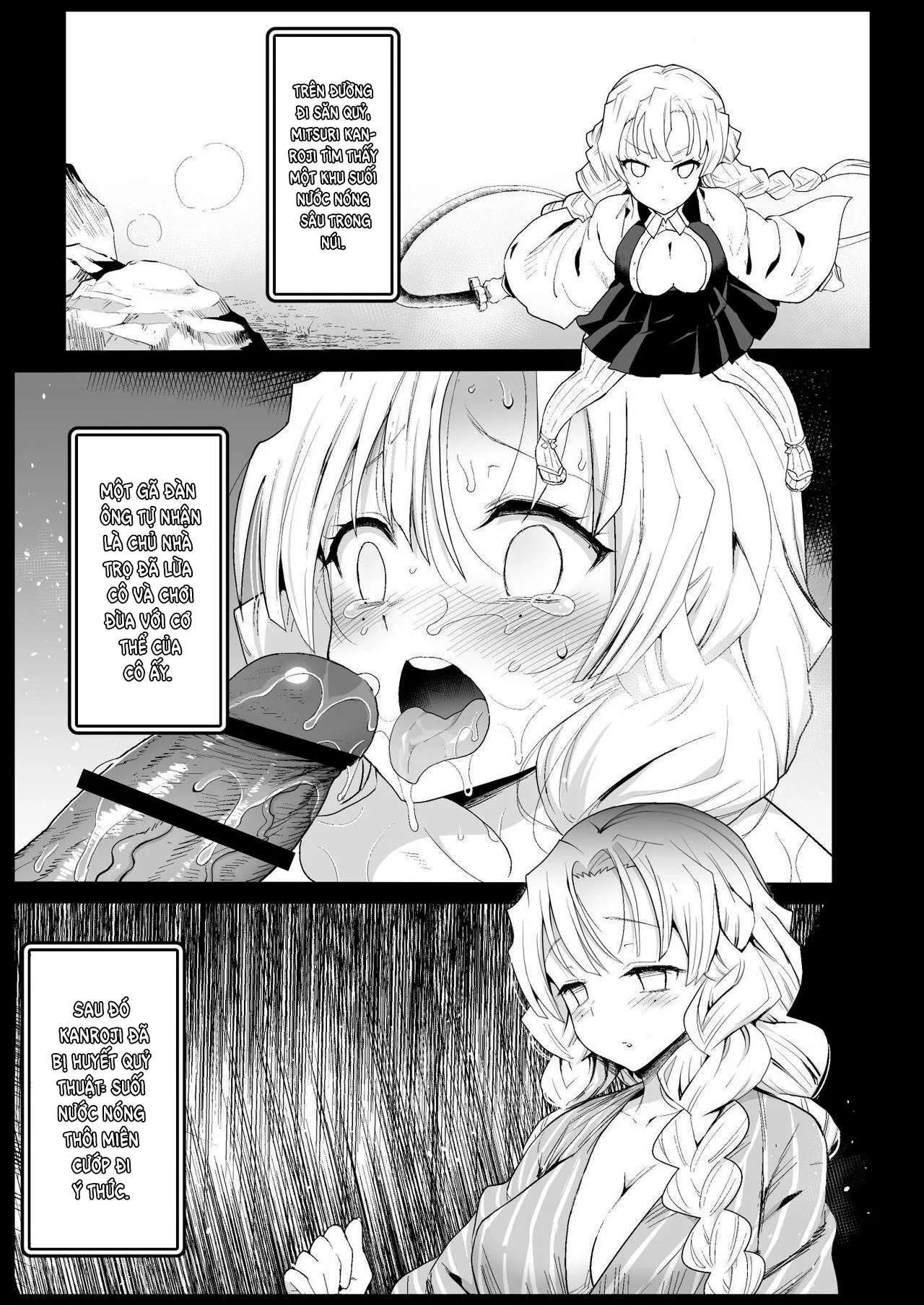 HentaiVN.net - Ảnh 3 - RAPE OF DEMON SLAYER [Hiếp dâm Muzan] - Chap 3