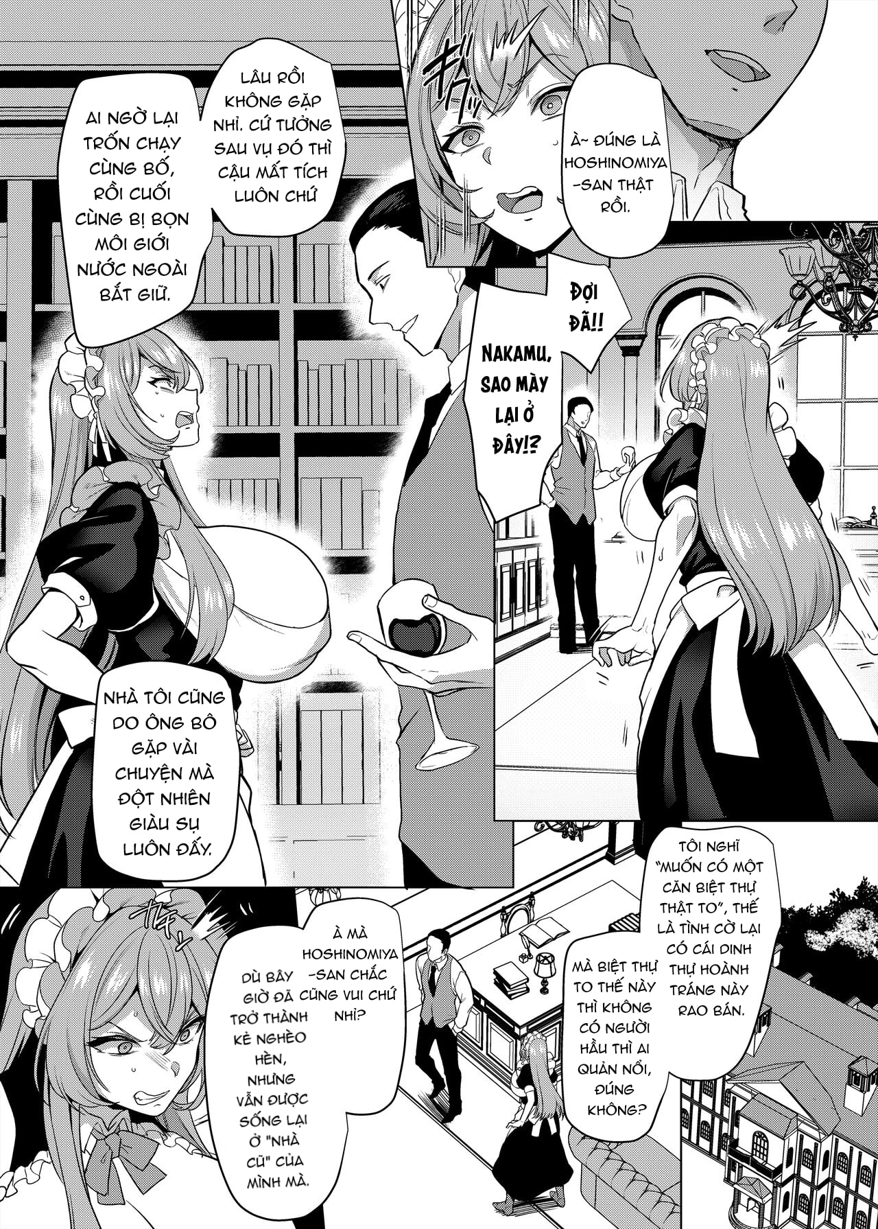 HentaiVN.net - Ảnh 8 - Moto Ijimekko Maid no Hoshinomiya-san - Oneshot