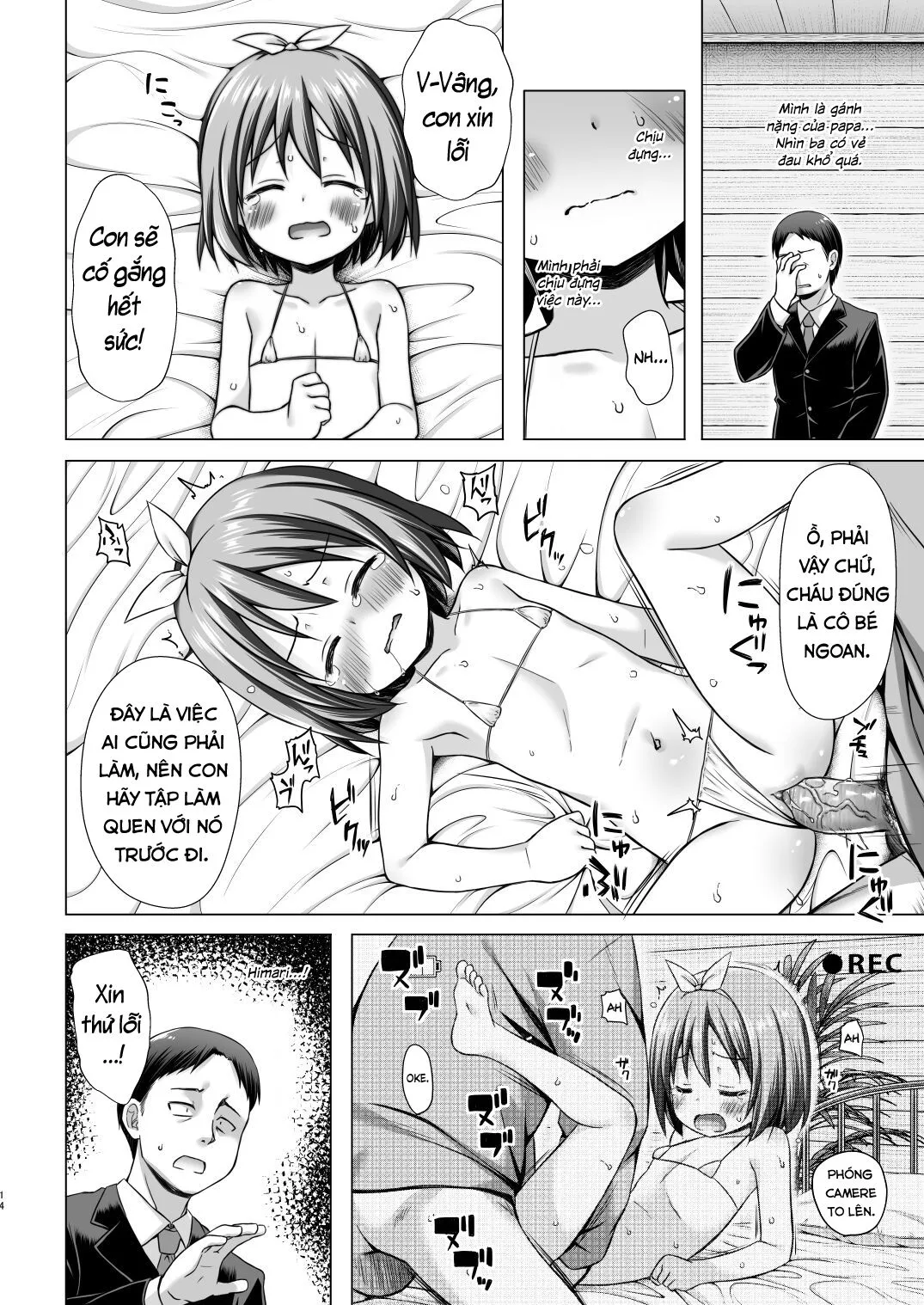 HentaiVN.net - Ảnh 13 - Tác phẩm của một thiên thần nhỏ [Chiisana Tenshi no Oshigoto wa ; A little angel's work] - Chap 1